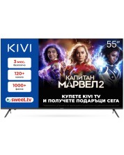 Televizor smart KIVI- 55U750NB, 55'', DLED, UHD, negru  -1