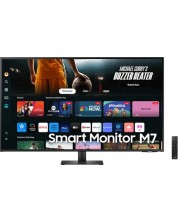 Smart monitor  Samsung - 43DM702, 43'', 4K, 60Hz, 4ms, VA, USB hub, negru  -1