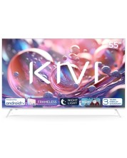 Smart TV  KIVI - 55U760QW, 55'', DLED, 4K, alb 