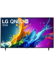 Smart TV  LG - 50QNED80T3A, 50'', QNED, 4K, argintiu 