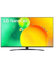 Televizor smart LG - 55NANO763QA, 55", NanoCell, 4K, negru -1