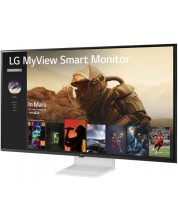 Smart monitor  LG - 43SQ700S-W, 42.5'', UHD, Anti-Glare, IPS, alb  -1