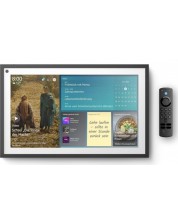 Difuzor inteligent cu afișaj Amazon - Echo Show 15, Fire TV, negru