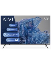 Televizor smart KIVI - 50U750NB, 50'', DLED, UHD, negru 