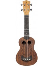 Ukulele Stagg Soprano - Tiki US-TIKI OH, cu husă - imagine 1