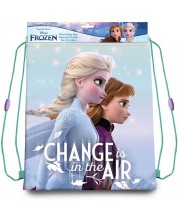 Geantă cu cordon Kids Licensing - Frozen 2, 40 x 30 cm