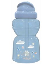 Sticluță sport Lorelli Baby Care - Animals, 325 ml, albastru