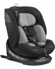 Scaun auto KikkaBoo - i-Hike, IsoFix, i-Size, 40-150 cm, Light Grey  -1