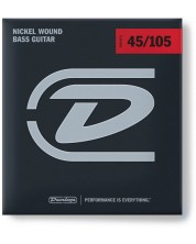 Corzi de chitară bas Dunlop - DBN45105, 45-105 - imagine 1