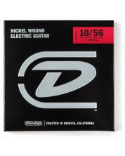 Corzi de chitară electrică Dunlop - Nickel Wound, DEN1056, 10-56
