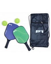 Set de start pentru joc Trelines - Pickleball P1, cu 2 palete și 2 mingi