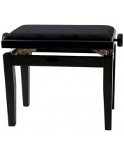 Scaun pentru pian Gewa - Black Gloss 130010, negru -1