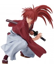 Statuetă Banpresto Animation: Rurouni Kenshin - Kenshin (Vibration Stars), 12 cm -1