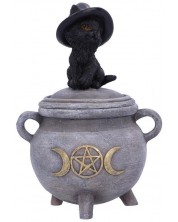 Statuetă Nemesis Now Adult: Gothic - Kitty's Brew, 14 cm -1