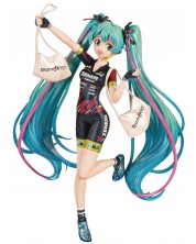 Statuetă Banpresto Animation: Hatsune Miku - Hatsune Miku (Chronicle Racing 2019), 17 cm -1