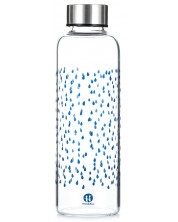Sticlă de sticlă Petite&Mars - Transparent, 500 ml