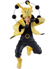 Statuetă Banpresto Animation: Naruto Shippuden - Naruto Uzumaki (Vibration Stars), 14 cm