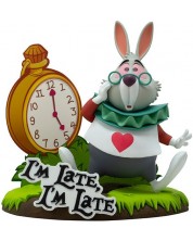 Figurină ABYstyle Disney: Alice in Wonderland - White rabbit, 10 cm