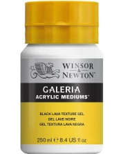 Gel structural Winsor & Newton - Galeria Black Lava, 250 ml -1