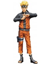 Figurină Banpresto Animation: Naruto Shippuden - Uzumaki Naruto (Grandista Nero) (Manga Dimensions), 27 cm