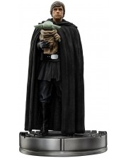 Statuetă Iron Studios Television: The Mandalorian - Luke Skywalker and Grogu, 21 cm -1