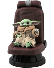 Statuetă Gentle Giant Television: The Mandalorian - The Child in Chair, 30 cm -1