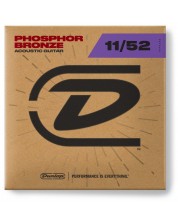 Corzi pentru chitară acustică Dunlop - Phosphor Bronze, DAP1152, 11-52 - imagine 1