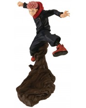 Statuetă Banpresto Animation: Jujutsu Kaisen - Yuji Itadori (Combination Battle), 8 cm -1