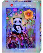 Puzzle Heye din 1000 de piese - Panda pui de somn, Jeramiah Ketner -1