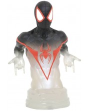 Figurină bust Gentle Giant Marvel: Spider-Man - Camouflage Miles Morales (SDCC 2021 Previews Exclusive), 18 cm