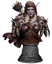 Statuetă bust Infinity Studio Games: World of Warcraft - Sylvanas Windrunner, 37 cm