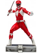Statueta  Iron Studios Television: Mighty Morphin Power Rangers - Red Ranger, 17 cm