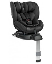 Scaun auto Caretero - Rio, IsoFix, i-Size, 40-105 cm, Negru -1