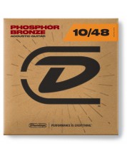 Corzi pentru chitară acustică Dunlop - Phosphor Bronze, DAP1048, 10-48 - imagine 1