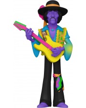 Statuetă Funko Gold Music: Jimi Hendrix - Jimi Hendrix (Blacklight), 12 cm -1