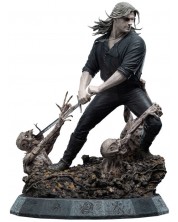 Statuetă Weta Television: The Witcher - Geralt Lupul Alb (ediție limitată), 51 cm