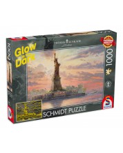 Puzzle luminos Schmidt din 1000 de piese - Thomas Kinkade Dedicated To Liberty -1
