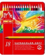 Set creioane colorate Caran d'Ache Supracolor, 18 culori