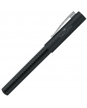 Liner Faber-Castell Grip 2011 - Negru, cu corp metalic -1