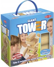 Joc de petrecere Tactic - Giant Tower, pentru joaca in aer liber -1