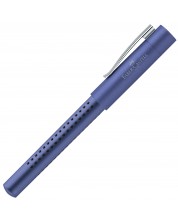 Liner Faber-Castell Grip 2011 - Albastru, cu corp metalic -1