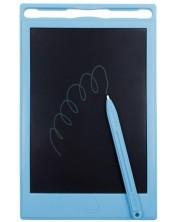 Tableta pentru desenat Kidea - LCD display, albastra -1