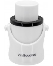 Dop de șampanie cu pompă 2 în 1 Vin Bouquet - VB FIT 1159, alb -1