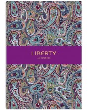 Caiet Liberty - Paisley, A5, 68 de foi -1
