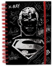 Carnețel ABYstyle DC Comics: Superman - Graphic, cu spirala, format  A5