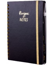 Caiet pentru rețete Victoria's Journals - Copertă rigidă, 112 de foi, format A5 -1