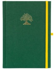 Caiet de notițe cu copertă din in Blopo - The Tree, pagini punctate -1