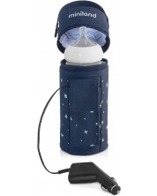 Cutie termică / încălzitor Miniland cu adaptor pentru mașină - Warmy Travel, albastru -1