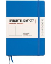Caiet Leuchtturm1917 New Colours - A5, pagini albe, Sky, coperte rigide -1