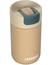 Cană termică Kambukka Olympus - Snapclean, 300 ml, Latte	 -1